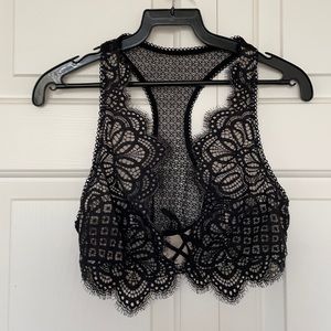 Victoria’s Secret Black Lace Dream Angels Bralette
